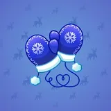 Snow Mittens #1293