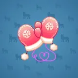 Snow Mittens #1346