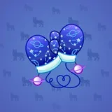 Snow Mittens #1355 Snow Mittens #1355