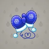 Snow Mittens #1363