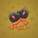 Snow Mittens #1382