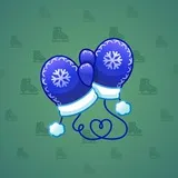 Snow Mittens #1445 Snow Mittens #1445