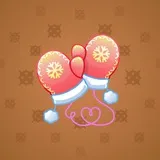 Snow Mittens #1526