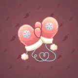Snow Mittens #1540