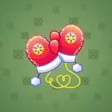 Snow Mittens #1545