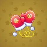 Snow Mittens #1569