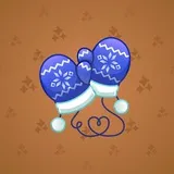 Snow Mittens #1644