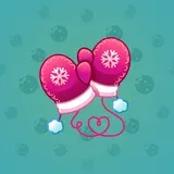 Snow Mittens #1674 Snow Mittens #1674