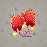 Snow Mittens #1684