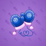 Snow Mittens #1716 Snow Mittens #1716