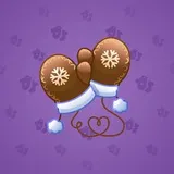 Snow Mittens #1728