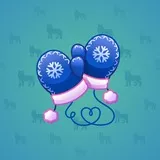 Snow Mittens #1730