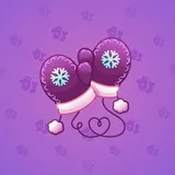 Snow Mittens #1844