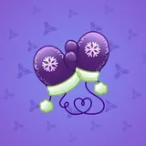 Snow Mittens #246