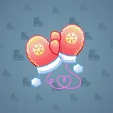 Snow Mittens #247
