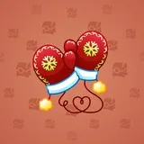 Snow Mittens #313