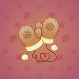 Snow Mittens #314