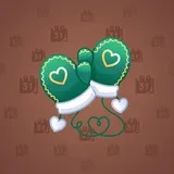 Snow Mittens #354
