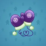 Snow Mittens #373