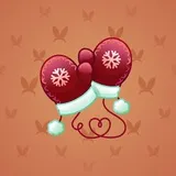 Snow Mittens #442