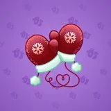 Snow Mittens #465