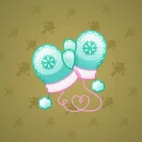 Snow Mittens #521
