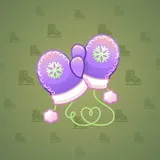 Snow Mittens #536