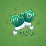 Snow Mittens #542