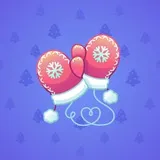 Snow Mittens #543