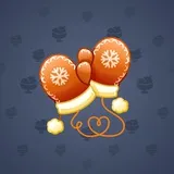 Snow Mittens #634