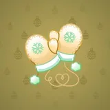 Snow Mittens #690