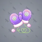 Snow Mittens #736