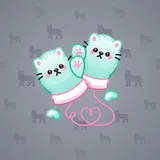 Snow Mittens #790