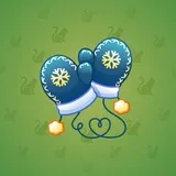 Snow Mittens #823
