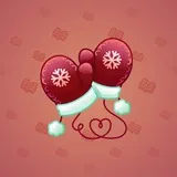 Snow Mittens #862
