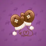 Snow Mittens #889