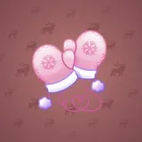 Snow Mittens #890