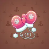 Snow Mittens #896