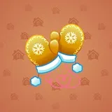 Snow Mittens #977