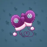 Snow Mittens #987