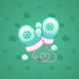 Snow Mittens #993