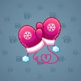 Snow Mittens #994